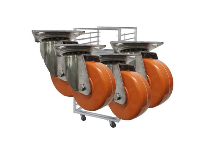 high temp oven casters