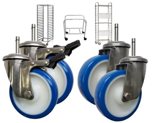 Food manufacturing casters